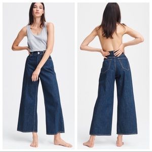 Rag & Bone Ruth Super High Rise Ankle Wide Leg Jean 25